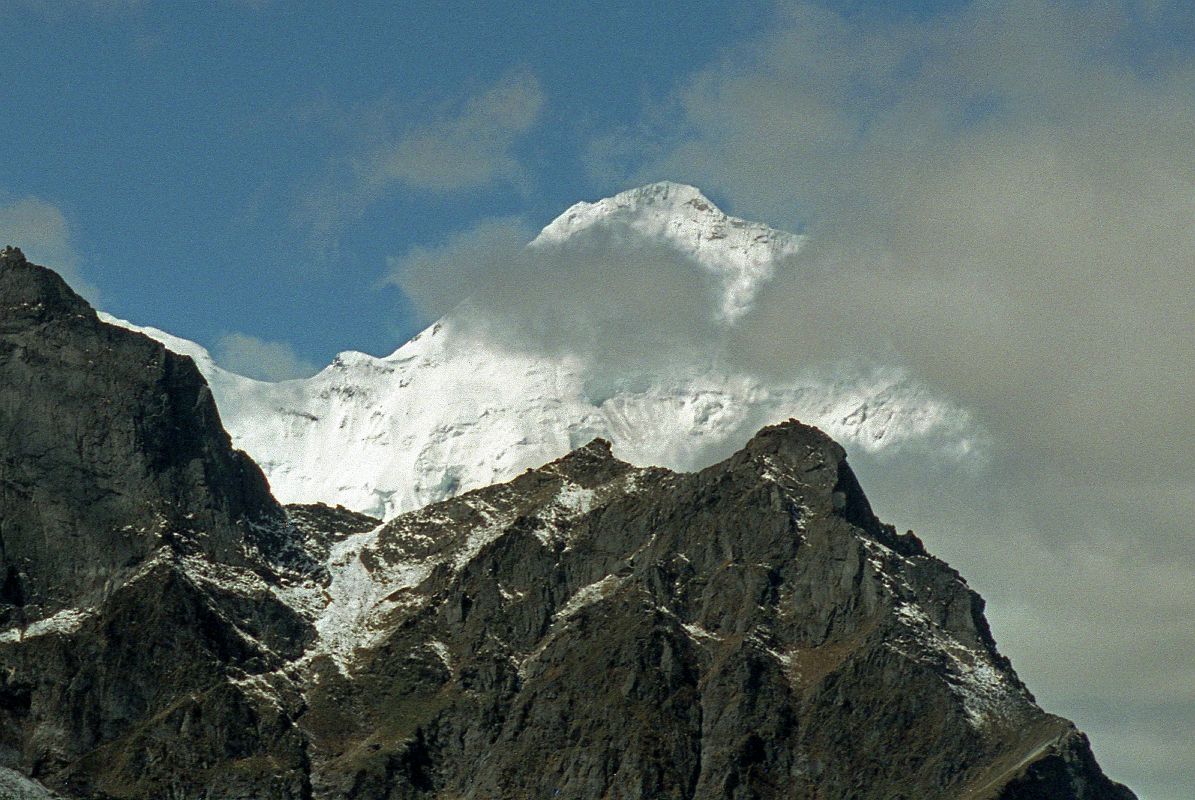10 2 First Glimpse Of Everest East Kangshung Face After Leaving Joksam Camp